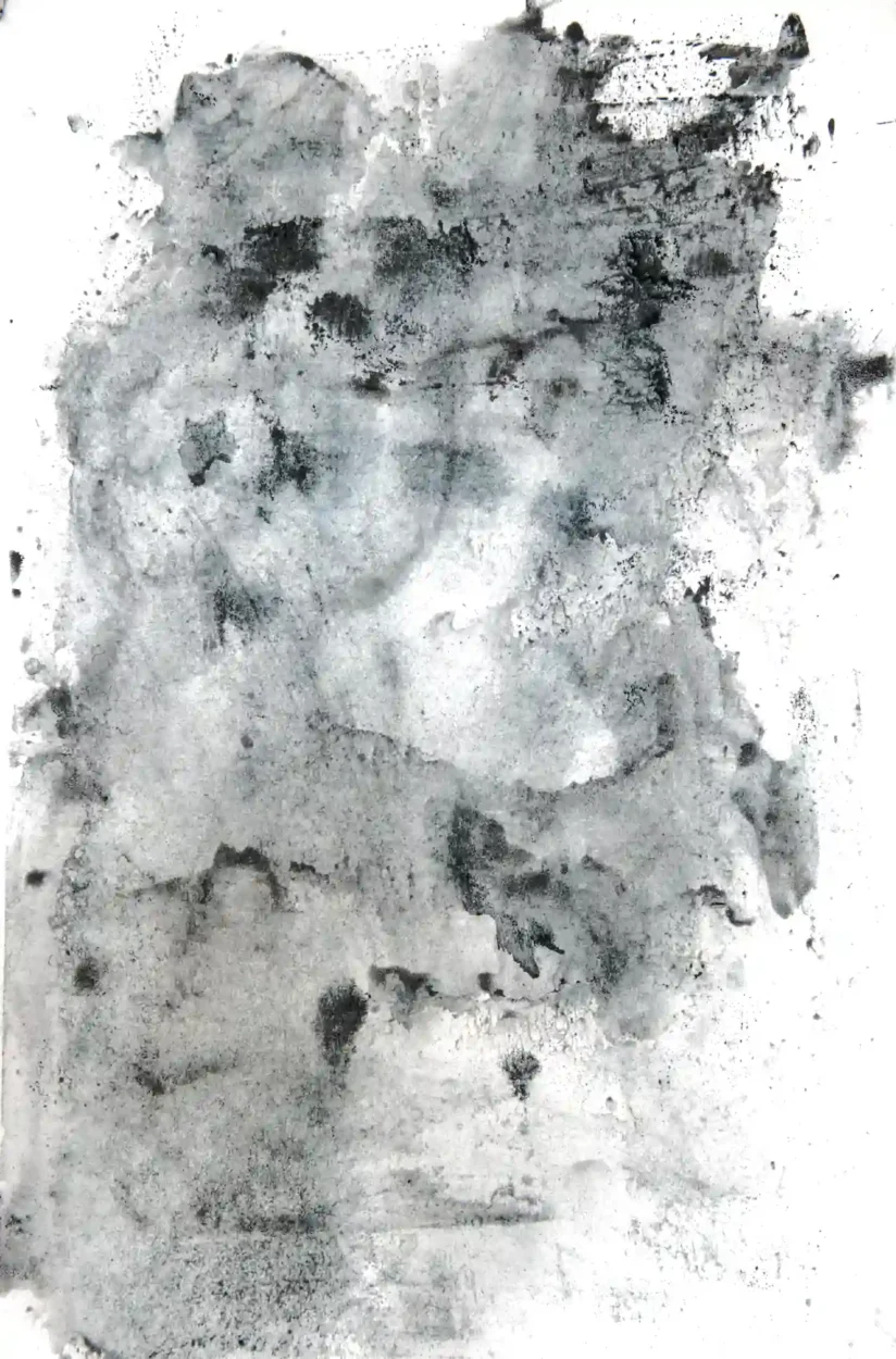 oT. / untitled (23-2191) Décalcomanie, 2023