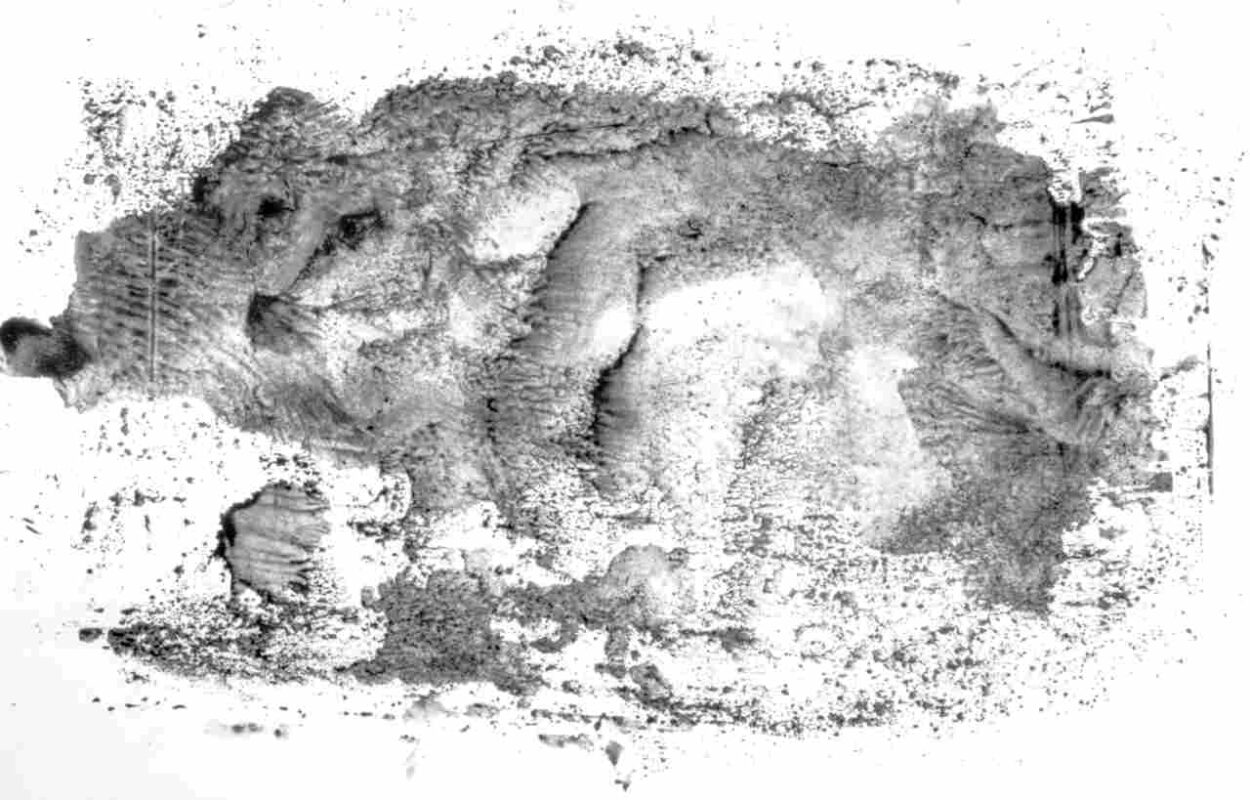 oT. / untitled (23-2284) Décalcomanie, 2023