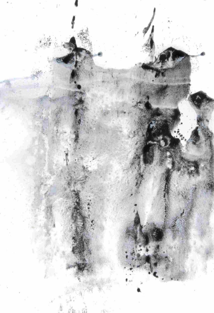 oT. / untitled (24-2449) Décalcomanie, 2024